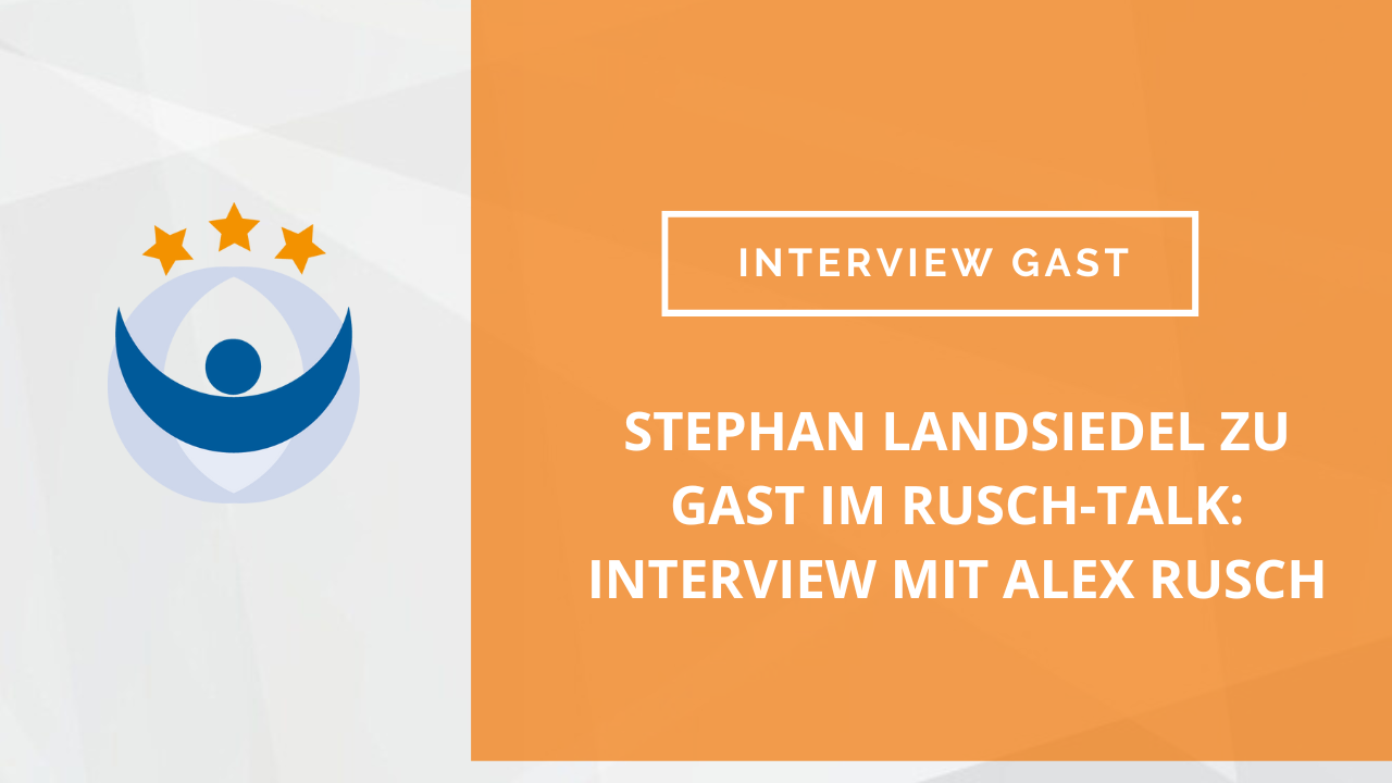 Stephan Landsiedel zu Gast im Rusch-Talk: Interview mit Alex Rusch