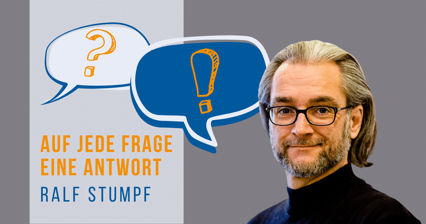 Auf jede Frage eine Antwort mit Ralf Stumpf