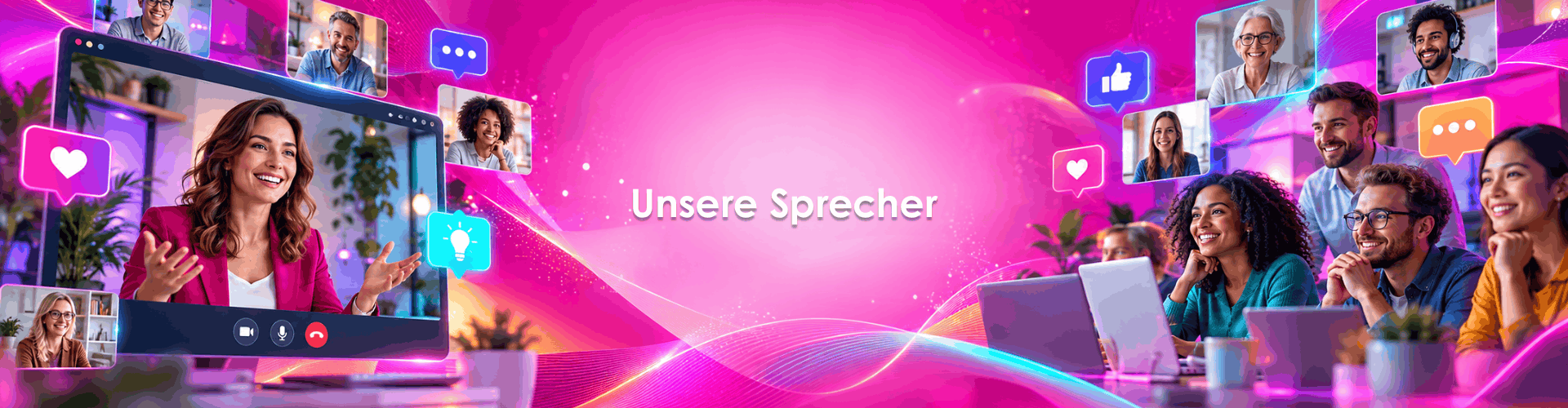 Sprecherbanner